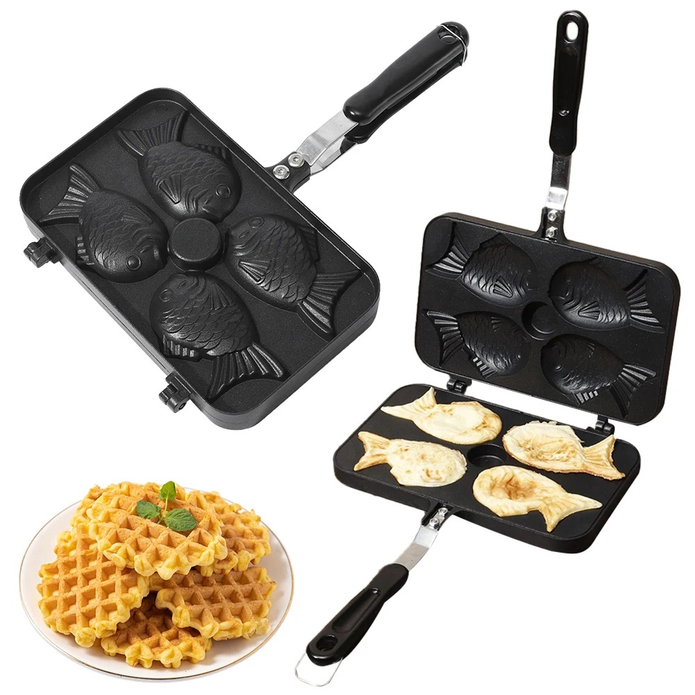 Tteokbokki Rice Cake - Cocina japonesa Taiyaki doble pez en