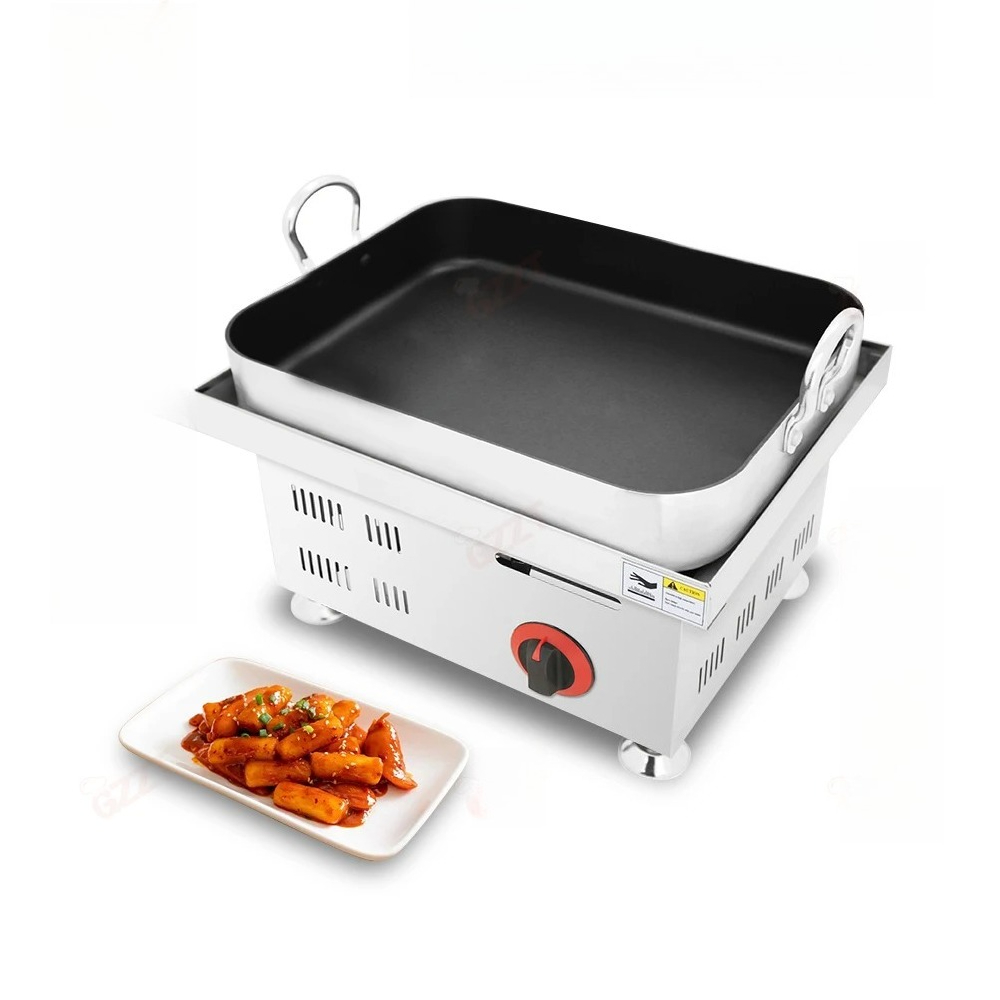 Tteokbokki Rice Cake - Good s-máquina comercial coreana para hacer