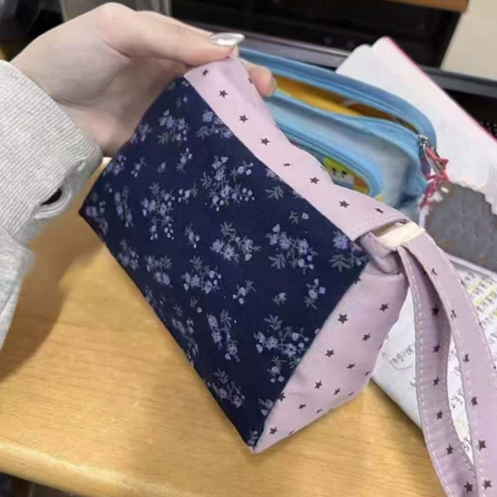Bolsa de maquillaje con estamp - The Korean Lifestyle reseña y precio